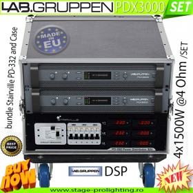 LabGruppen PDX3000 DSP amps SET